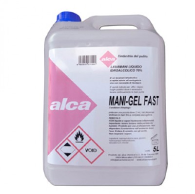GEL FAST igienizzante mani in tanica 5Lt Alca - 90401 ALC1164