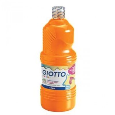 Tempera pronta Giotto - arancio - 1000 ml 