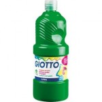 Tempera pronta Giotto - verde - 1000 ml 