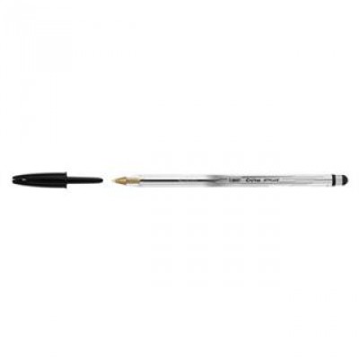  Penna a sfera Cristal Stylus 2 in 1 Bic - 1 mm -