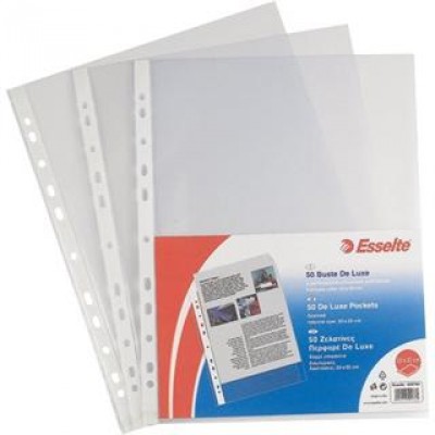 Buste a foratura universale Copy Safe Esselte - Office 22x30cm goffrata - 395097100 (conf.50) 