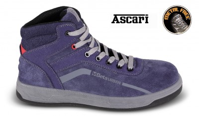 scarpe alte in pelle scamosciata idrorepellente Collare in morbido tessuto con imbottitura paramalleolo S3 SRC BETA 7369UB