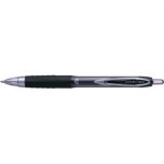 Penna a sfera gel Signo a scatto Uni-Ball - nero - 0,7 mm - M UM207 N