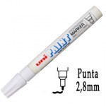 Marcatore UNI PAINT PX20 punta conica 2,8mm bianco UNI